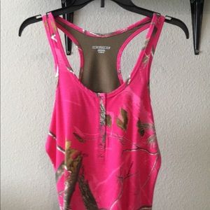 Pink “camo” Realtree tank
